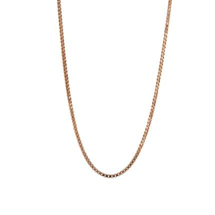 CADENA TEJIDO CAJA 18K