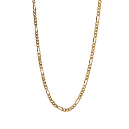 CADENA CUBANA ALTERNADA 18K