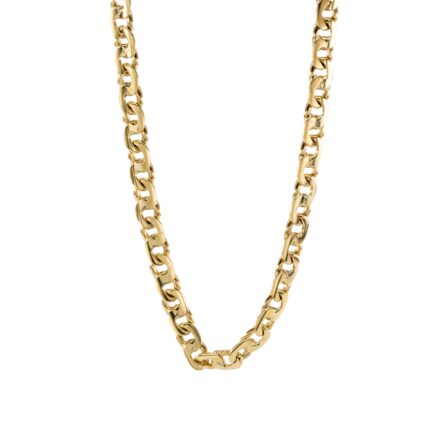 CADENA TEJIDO CUBANA 18K