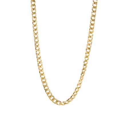 CADENA TEJIDO CUBANA 18K
