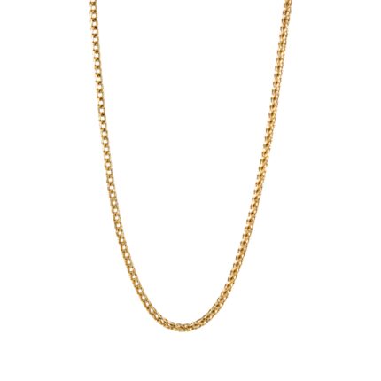 CADENA TEJIDO CORDON 18K
