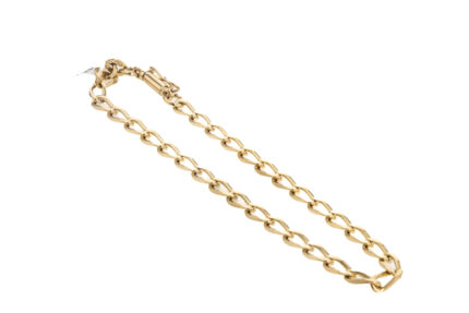 PULSERA TEJIDO BILBAO 18K