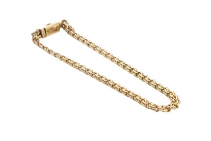 PULSERA TEJIDO CHINO 18K