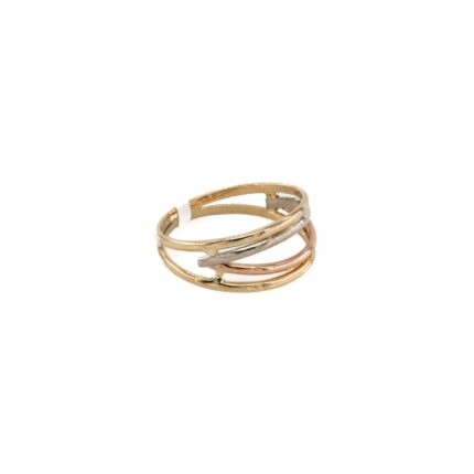 ANILLO 3 COLORES 18K