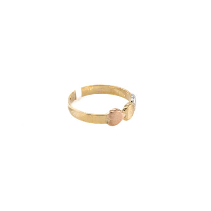 ANILLO 3 COLORES 18K