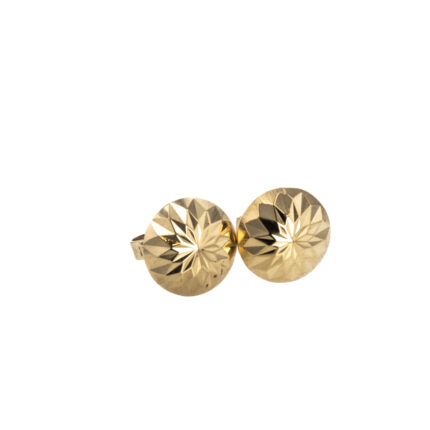 ARETES TOPOS DIAMANTADOS 18K