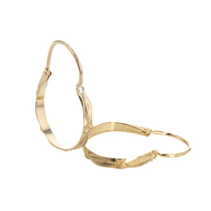 ARETES CANDONGAS 18K