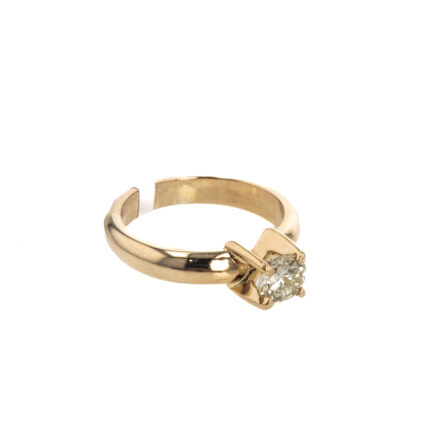 ANILLO 18K - P. FINA - 0,60 CT APROX