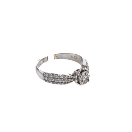 ANILLO 18K - P. FINA - 0,09 CT APROX