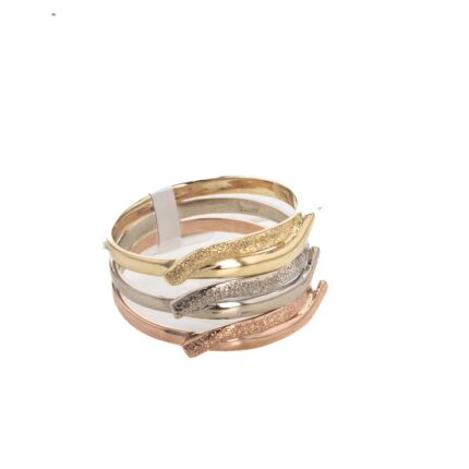 ANILLO CON ZIRCONES 18K