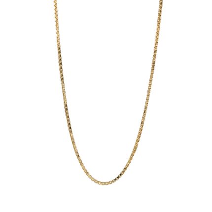 CADENA TEJIDO CAJA 18K