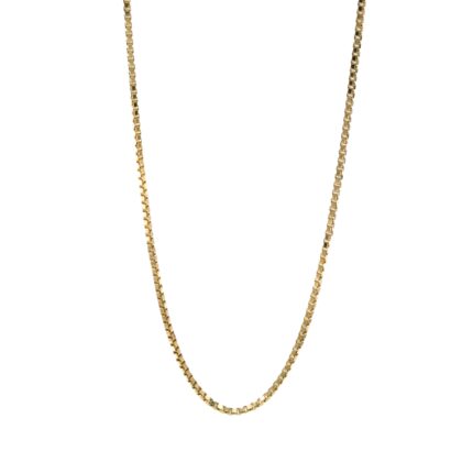 CADENA TEJIDO CAJA 18K
