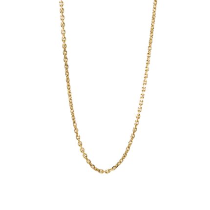 CADENA TEJIDO FORZADA 18K