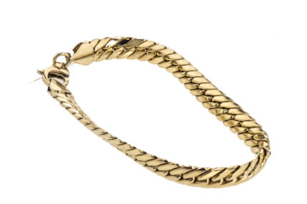 PULSERA LOMO CORVINA 18K
