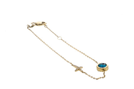 PULSERA FORZADA 18K