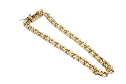 PULSERA TEJIDO CHINO 18K