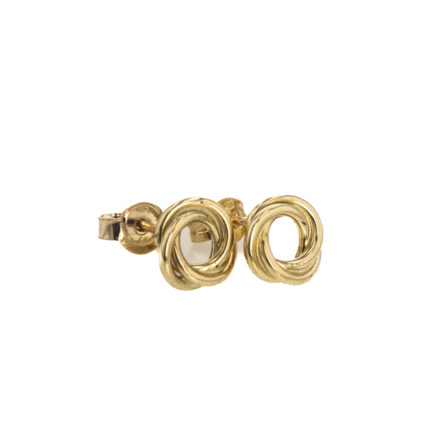 ARETES TOPOS LOGO 18K