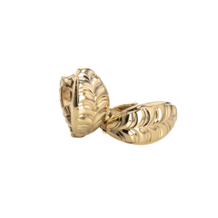 ARETES CORTOS 18K